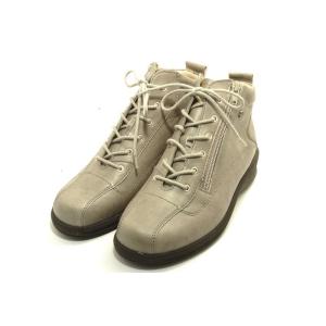 finn comfort フィンコンフォート ショートブーツ　FURANO 富良野 2497 グレイ インソールの入ったブーツ｜wondershoes