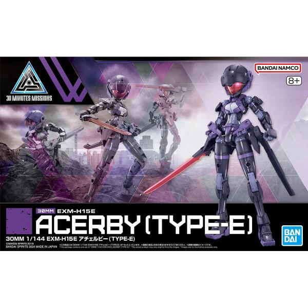 【新品】30MM 1/144 EXM-H15E アチェルビー(TYPE-E)　プラモデル　模型　バン...