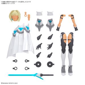 【新品】30MS オプションパーツセット23(ヴァルキュリアコスチューム)[カラーC] 　美少女プラモ　美プラ　プラモデル　模型　バンダイ