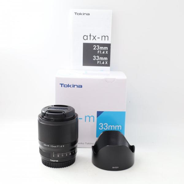 トキナー 単焦点広角レンズ atx-m 33mm F1.4 X フジフイルムXマウント APS-Cフ...