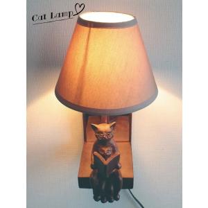 ミラー付き壁掛け照明 鏡インテリア照明 ネコ 読書 猫 ねこ雑貨 ライト