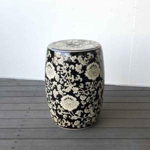 スツール チェア 陶器 イス アジアン オリエンタル コンパクト