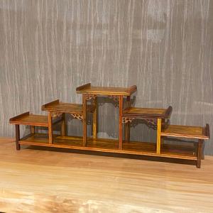 飾り棚 和風 和室 飾棚 MK4473 ケヤキ調飾棚 : 戸田家具 - 通販