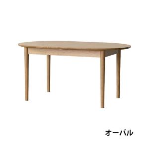 ダイニングテーブル オーバル 伸長式 エクステ...の詳細画像1
