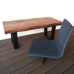 回転座椅子 ロータイプ 座椅子 タモ材 モダン 和モダン : 手づくり家具