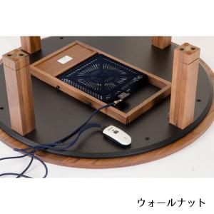 こたつ リビングこたつ ヒーターユニット付 円...の詳細画像2