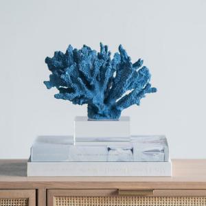 珊瑚オブジェ ミントブルー 珊瑚 サンゴ Coral Mintblue インテリア