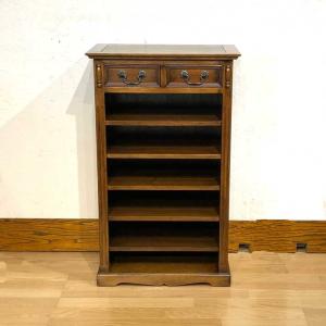 スリッパラック 木製 無垢材 アンティーク ク...の詳細画像1