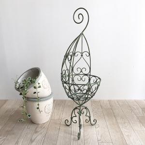 フラワースタンド　ガーデニング雑貨アンティーク　アイアンスタンド　ヴィンテージ 12月下旬】ガーデニング 雑貨 棚 花台 フラワースタンド アイアン