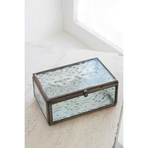 小物入れ ジュエリーボックス アンティーク風 ガラスボックス 収納