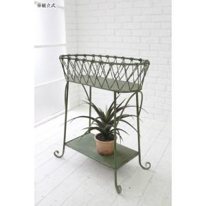 フラワースタンド おしゃれ プランタースタンド アンティーク アイアン
