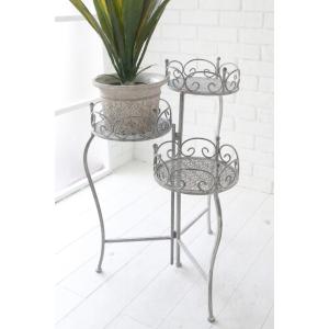 花台 3点セット プランタースタンド フラワースタンド 天然木