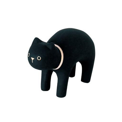 猫 ねこ ネコ Cat インテリア 置物 木彫り 木製 動物雑貨