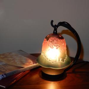 卓上照明 ランプ ふくろう フクロウ 梟 アートミラージュ 国産 作家