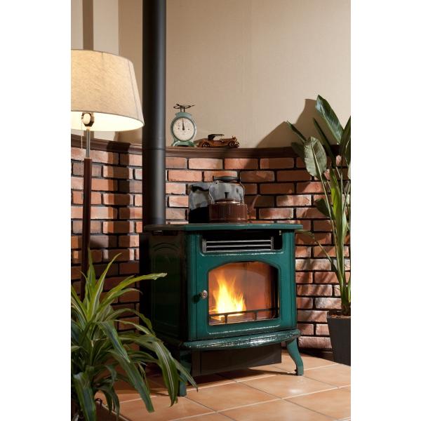 ペレットストーブ　ペレスター　HPS-110S　ホーロー仕上げ　豊実精工　