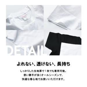 Tシャツ メンズ ユニセックス ホワイト ブラ...の詳細画像5