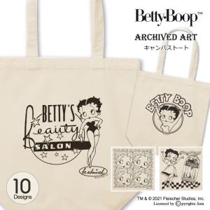 Betty Boop ベティちゃん【ピンク】 トートバッグ・エコバッグ レター