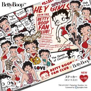 BETTY BOOP（ベティ ブープ） ステッカー キャラクター ベティー