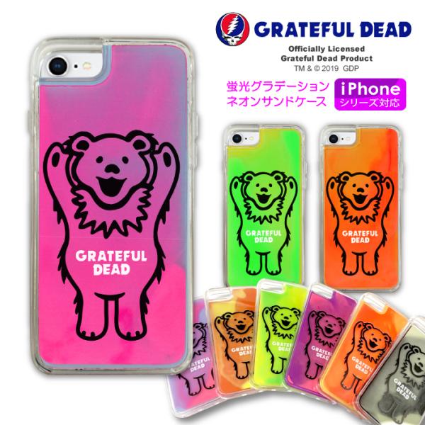GRATEFUL DEAD グレイトフル・デッド iPhone13対応 蛍光グラデーション ネオンサ...