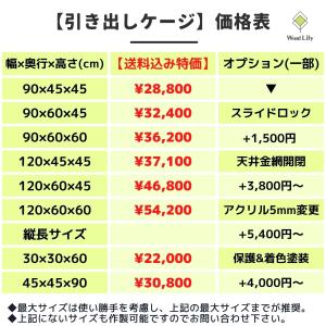 強固な爬虫類「引き出しケージ」120×60×6...の詳細画像5