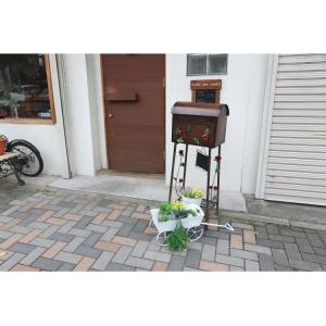 天然木無垢材 ハンドメイド 丸太ポスト 郵便受け メールボックス DIY ログハウス オブジェ A0BR0201 ログハウス風丸太足の郵便ポスト-SPO002 : じゅん太郎工房 - 通販