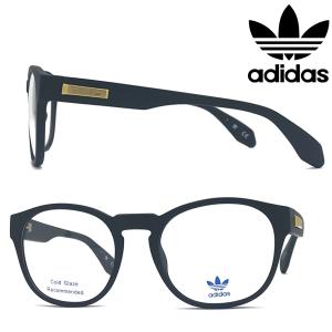 adidas Originals メガネフレーム ブランド アディダス オリジナルス マットブラック  眼鏡 00AOR-5006-002｜woodnet