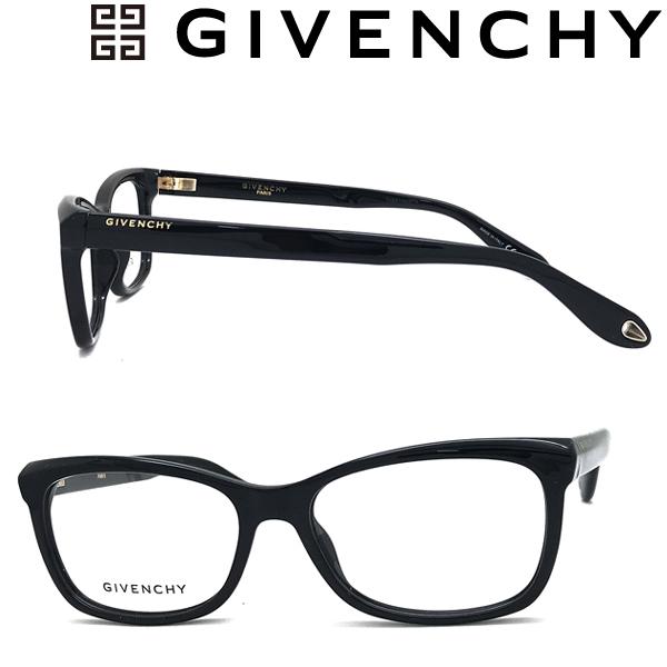 GIVENCHY メガネフレーム ジバンシィ ブランド ブラック 眼鏡 00GV-0058-807