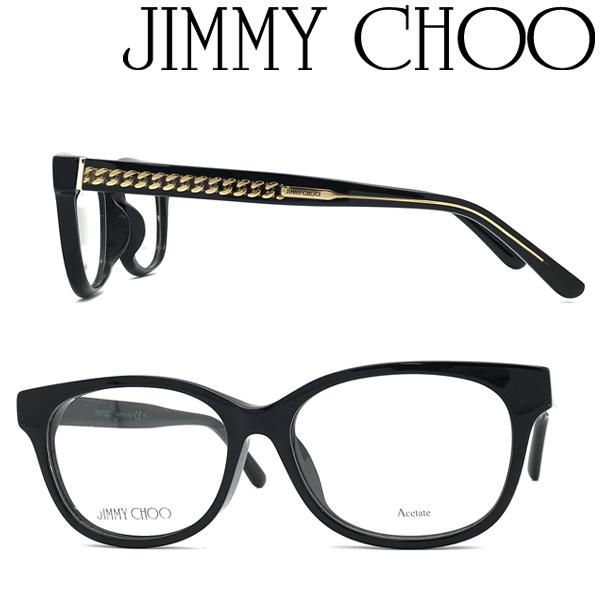 JIMMY CHOO メガネフレーム ジミーチュウ ブランド ブラック 眼鏡 00JC-198F-8...