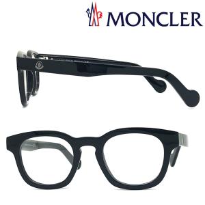 MONCLER メガネフレーム ブランド モンクレール ブラック 眼鏡 00ML-5017-001｜woodnet