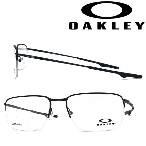 OAKLEY メガネフレーム ブランド オークリー WINGFORD EVS マットブラック 眼鏡 ...