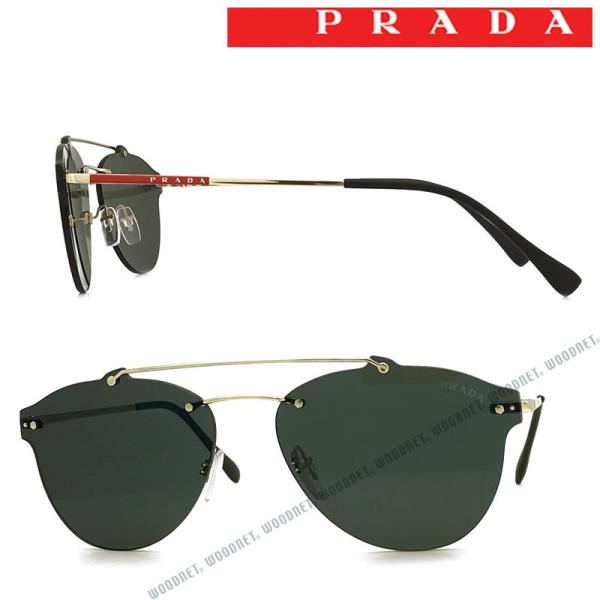 PRADA LINEA ROSSA サングラス プラダリネアロッサ ブラック 縁なし 0PS-55T...