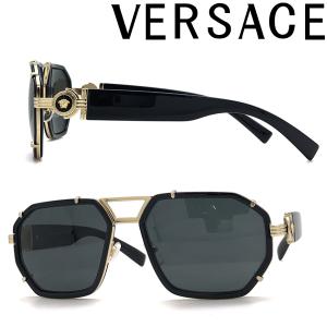 VERSACE ヴェルサーチェ ベルサーチ ブランド サングラス ブラック ちょいワル ちょい悪 0VE-2228-100287