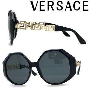 VERSACE ヴェルサーチェ ベルサーチ ブランド サングラス ブラック ちょいワル ちょい悪 0VE-4395-GB1-87