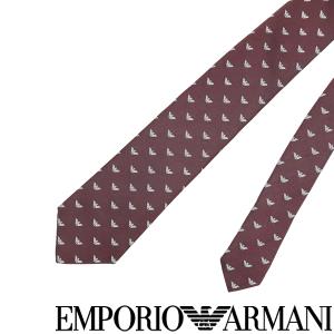 EMPORIO ARMANI ネクタイ ブランド エンポリオアルマーニ レッド
