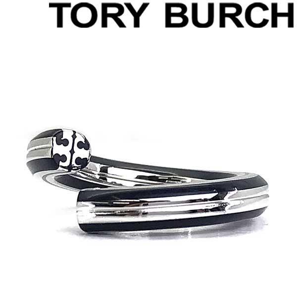 TORY BURCH トリーバーチ 指輪 リング アクセサリー ネイビー×シルバー 51078-02...