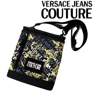 VERSACE JEANS COUTURE ベルサーチ ヴェルサーチェ ショルダーバッグ ブラック 73YA4BF3-ZS395-G89