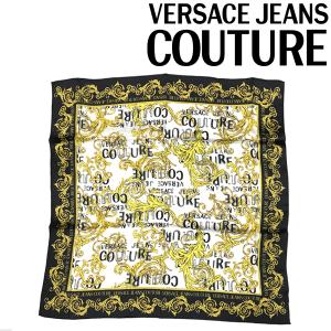 VERSACE JEANS COUTURE ベルサーチ ヴェルサーチェ スカーフ ロゴ