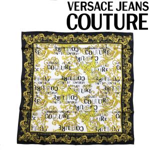 VERSACE JEANS COUTURE ベルサーチ ヴェルサーチェ スカーフ ロゴ
