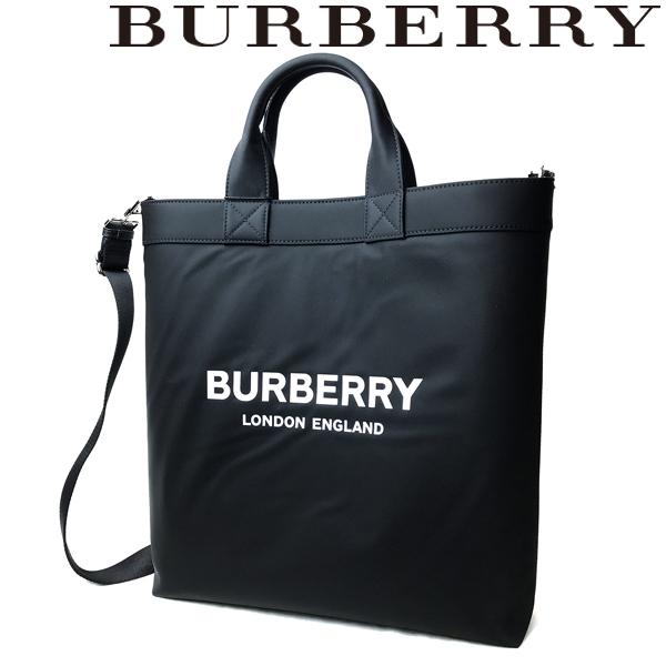 BURBERRY バッグ バーバリー ナイロン トート ブラック 8026233-BLACK