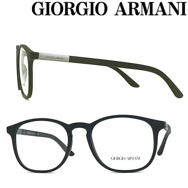 GIORGIO ARMANI メガネフレーム ブランド メンズ&amp;レディース マットブラック 眼鏡 A...