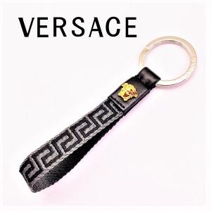 美品 ヴェルサーチ キーリング キーホルダー 箱 カード 付属品 メデューサ VERSACE ヴェルサーチ キーリング メドゥーサ キーホルダー