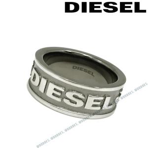 DIESEL ディーゼル シルバー×マットシルバー リング・指輪 DX1108060