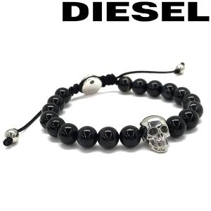 DIESEL（ディーゼル） 【在庫処分特価】DIESEL ブラック ブレスレット