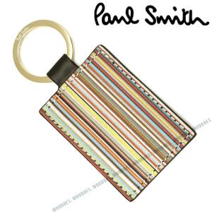 Paul Smith ポールスミス レザー キーホルダー ブラック M1A4780-AMULTI79｜woodnet