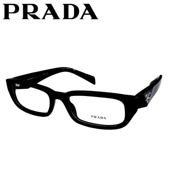 PRADA メガネフレーム プラダ 眼鏡 めがね ブラック 黒 prb05v-16k101 ブランド...
