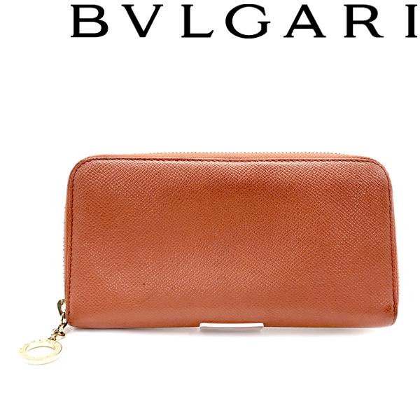 【中古】【やや傷や使用感あり】BVLGARI 長財布 ブランド ブルガリ ブラック R-BV-W-7...