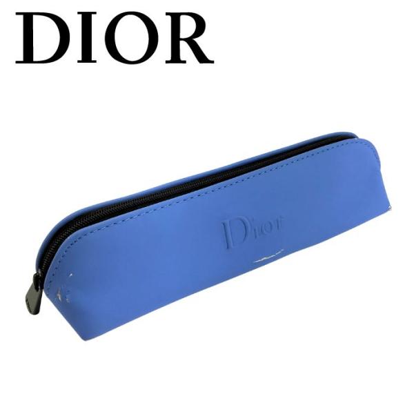 【中古】Christian Dior クリスチャン ディオール ペンケース【やや傷や使用感あり】スカ...