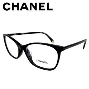 【中古】CHANEL シャネル メガネフレーム【未使用品】眼鏡 ブラック 3414A-C501 めがね デモレンズ付き メンズ レディース r-ch-e-0525-06