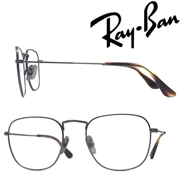 RAYBAN レイバン メガネフレーム ブランド FRANK TITANIUM マットガンメタル 眼...