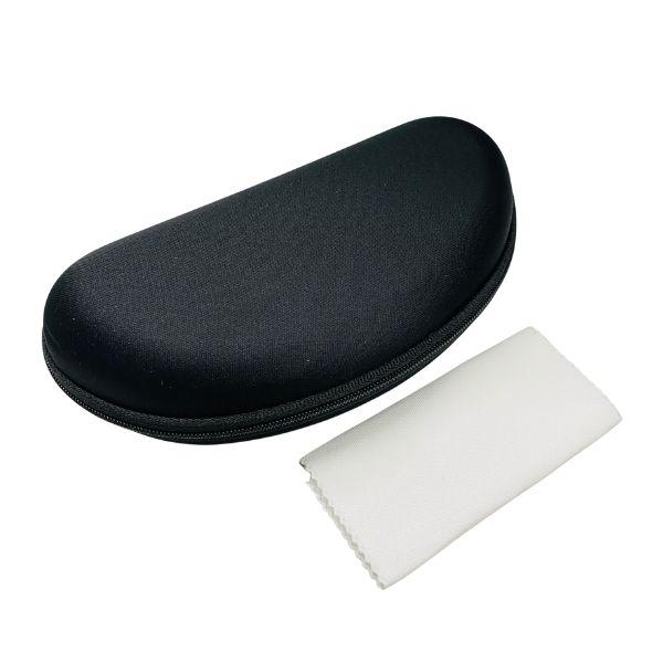 【オプション】ウレタンセミハードケース メガネクロス付き 大きめメガネ＆サングラスケース！【当商品は...